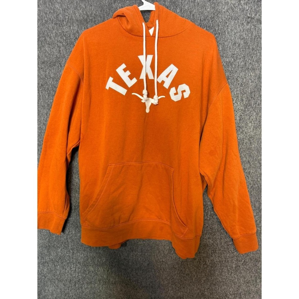 Champion Mens Texas Longhorns Hoodie Burnt Orange 2XL UT Collegiate
